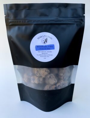 Blueberry paws Australian made dog treats