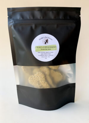 Chicken & spinach bones for dogs
