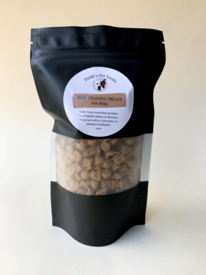 Beef training treats for dogs