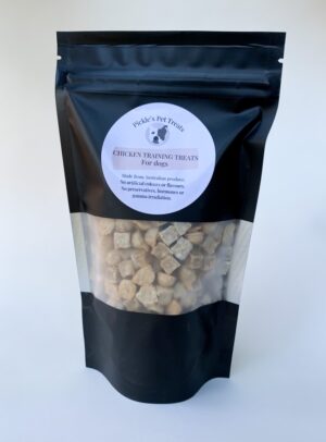 Chicken training treats Australian made natural treats for dogs and puppies. Made with real meat.