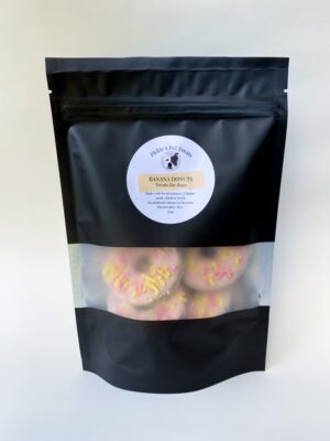 Banana donuts Australian made natural dog treats