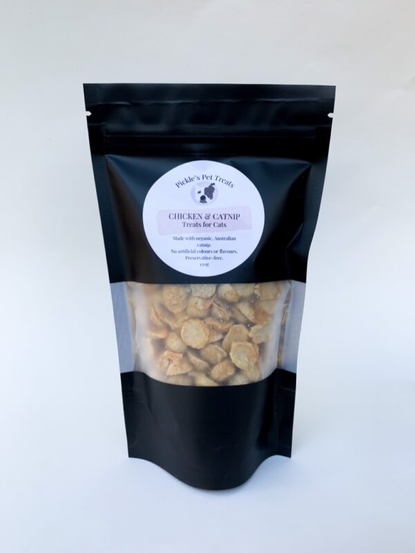 Chicken & catnip treats Australian made natural treats for cats
